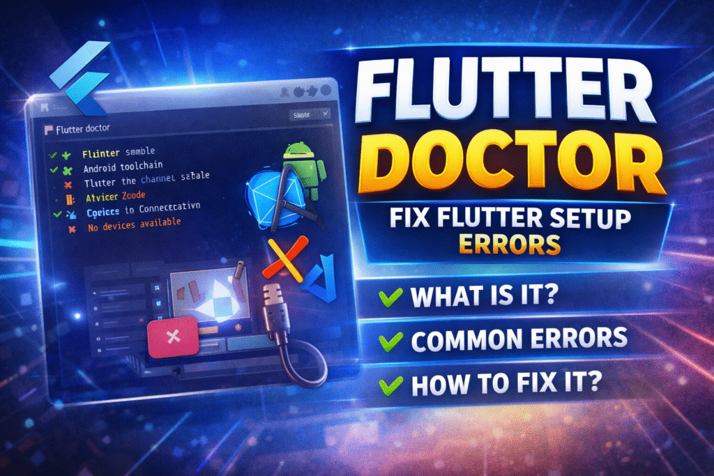 Flutter Doctor command — What is flutter doctor (2026 Complete Guide)
