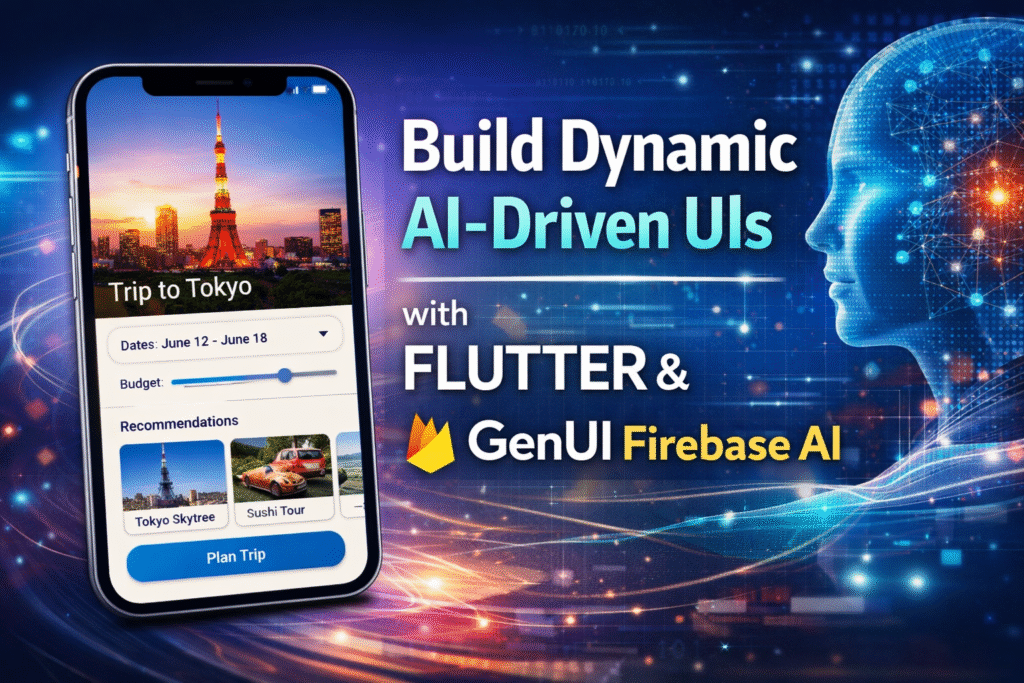 GenUI + Firebase AI in Flutter (2026): Building Dynamic, AI-Driven User ...