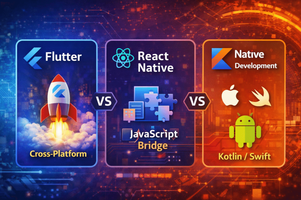 Flutter vs React Native vs Native Development in 2026