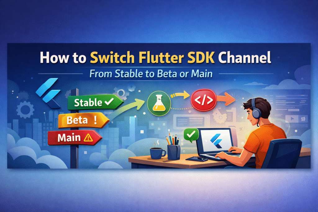 How to Switch Flutter SDK Channel from Stable to Beta