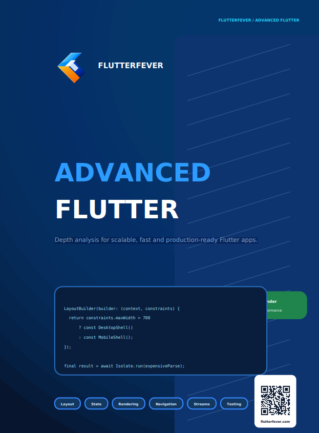 Advanced Flutter: Deep Dive into Scalable, High‑Performance Production ...