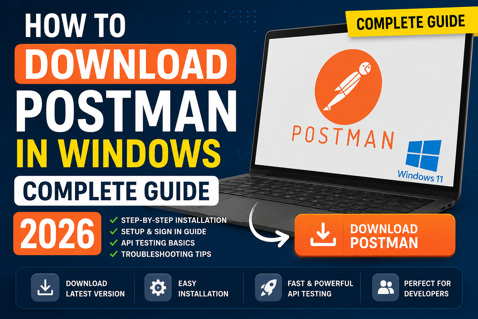 How to download Postman on Windows