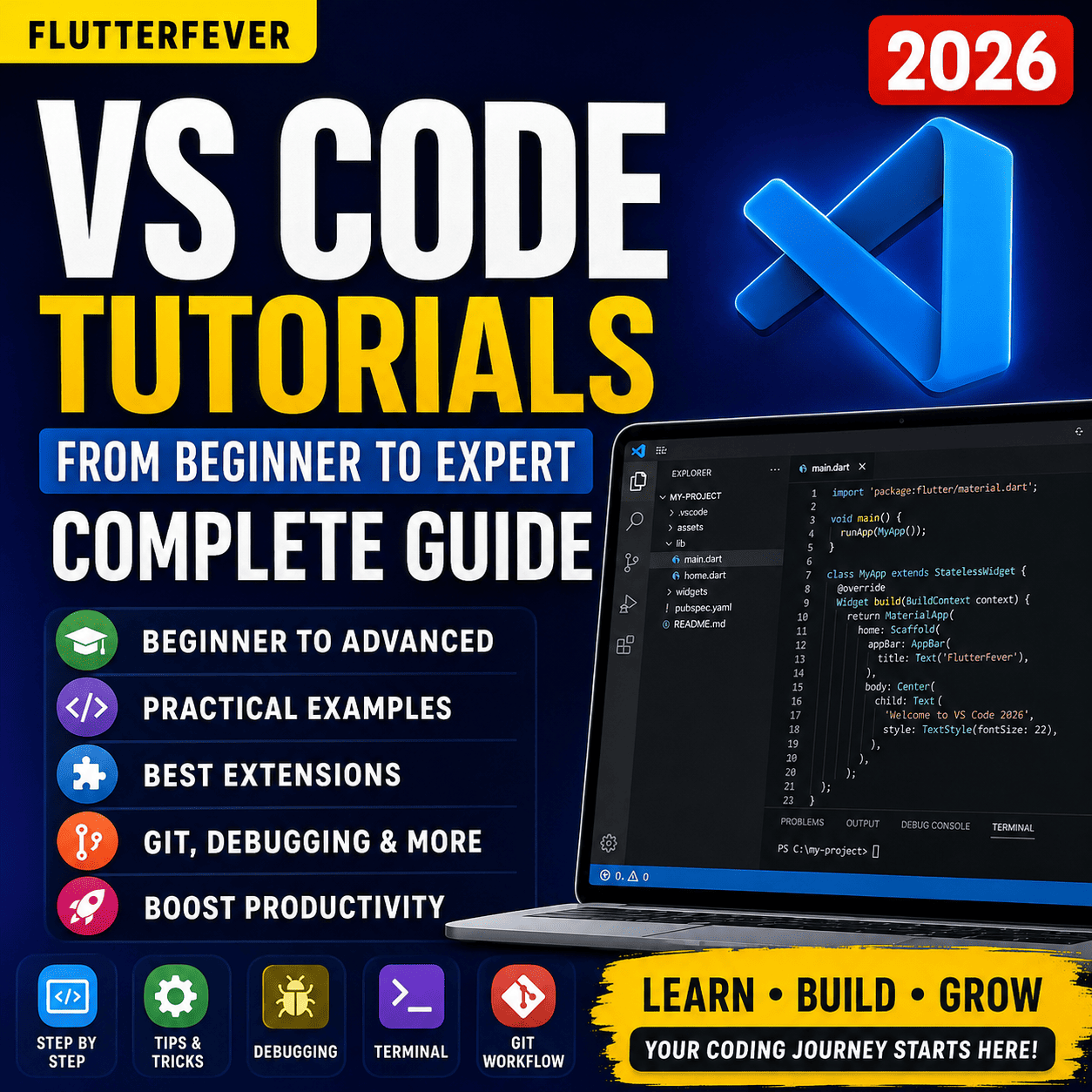 VS Code tutorial from beginner to expert