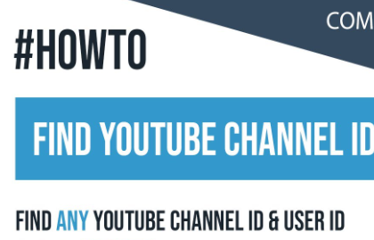 YouTube Channel ID finder