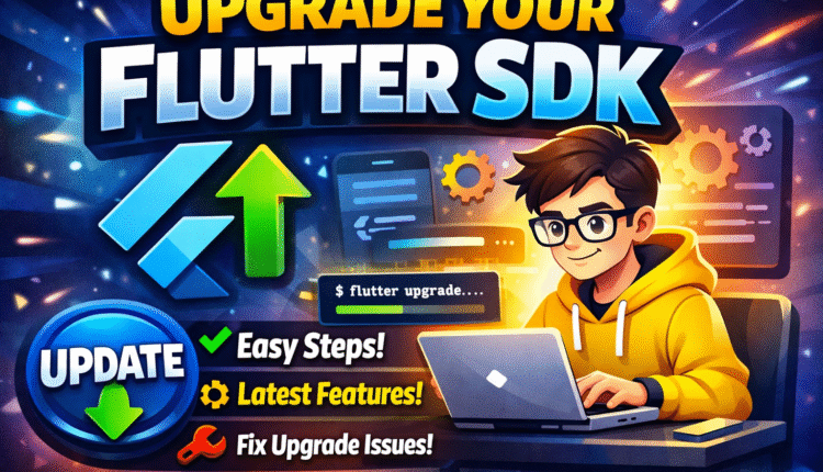 How to Update Flutter SDK