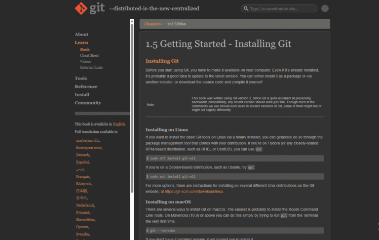 How to Install Git for Flutter on Windows, Mac and Linux